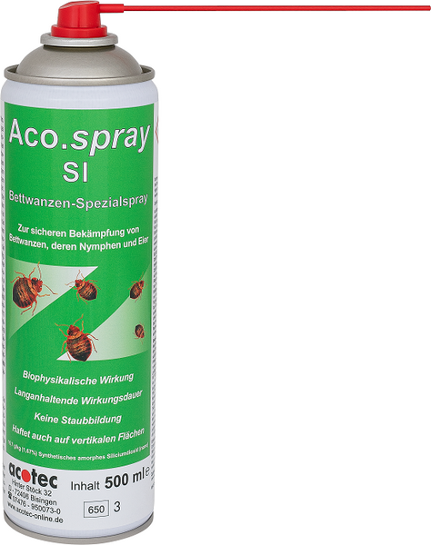 Aco.spray SI 500 ml gegen Bettwanzen